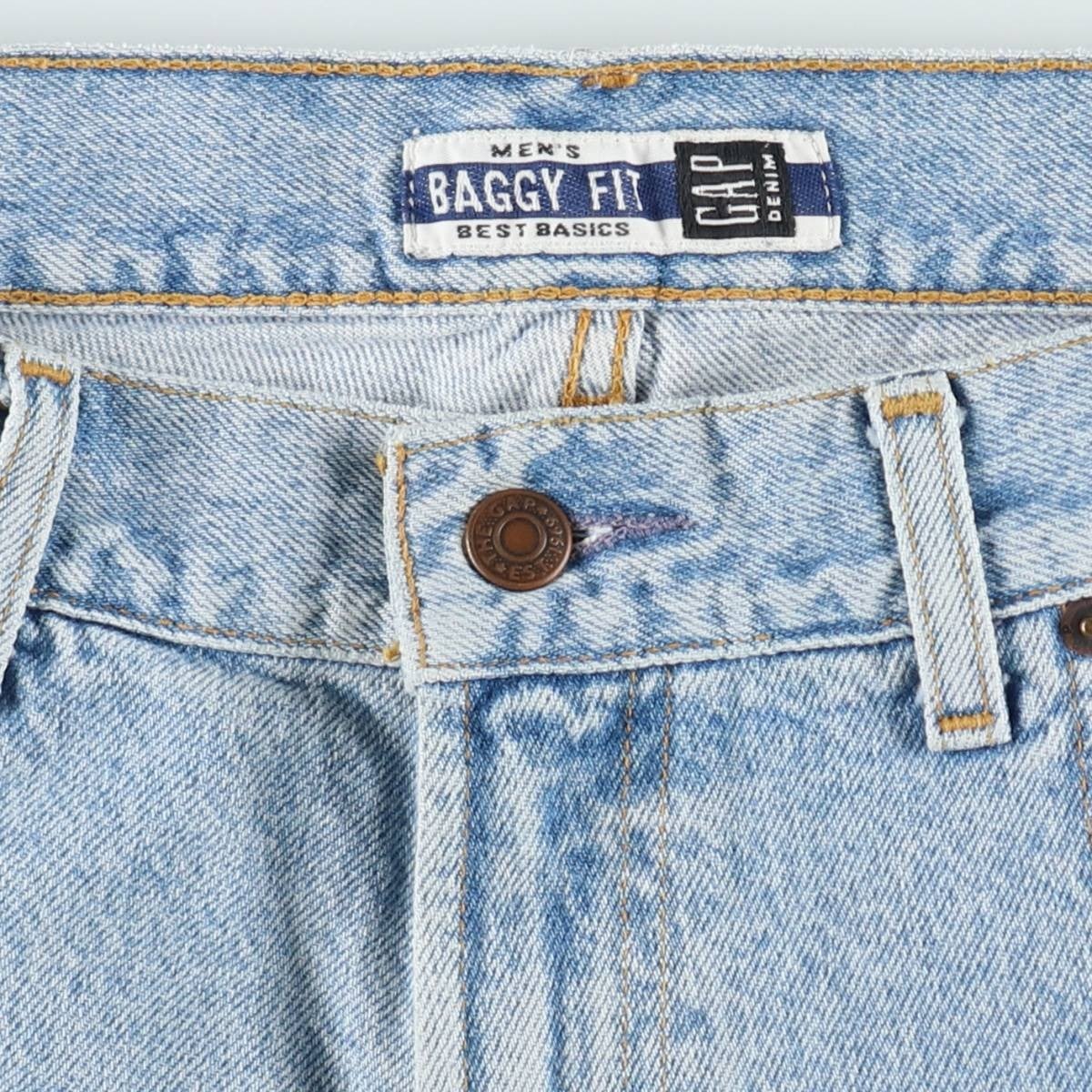 古着 90～00年代 ギャップ GAP DENIM BAGGY FIT デニムショーツ