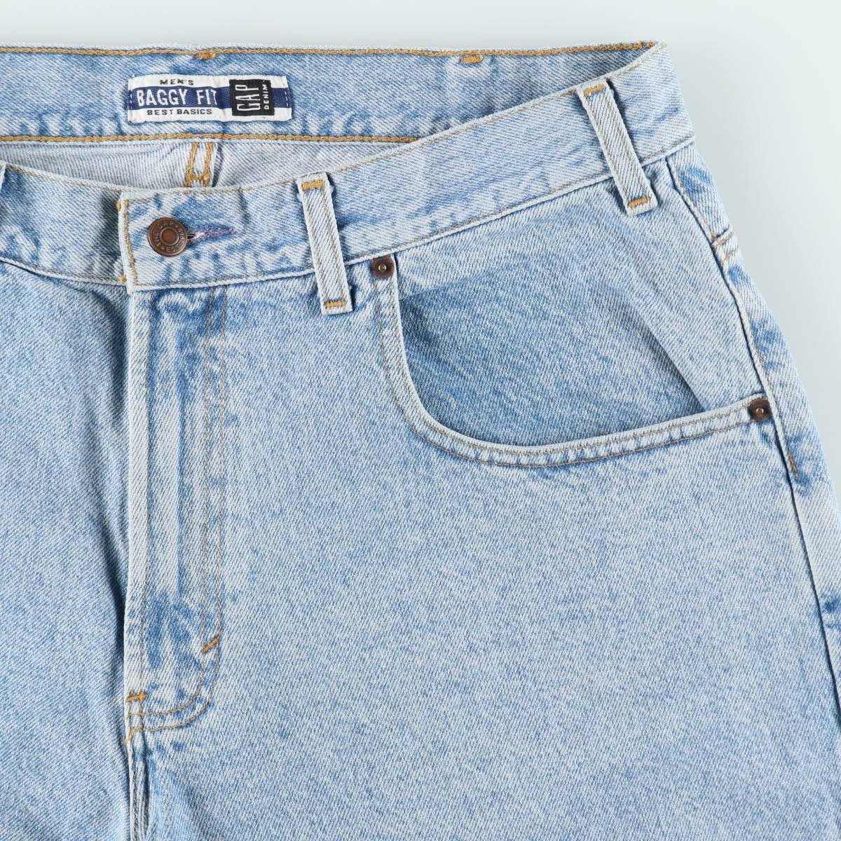 古着 90～00年代 ギャップ GAP DENIM BAGGY FIT デニムショーツ