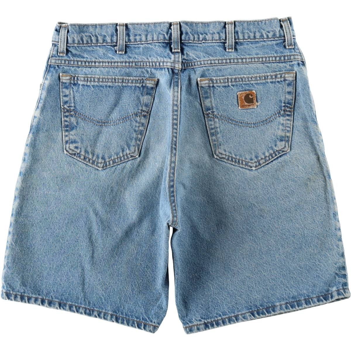 古着 カーハート Carhartt デニムショーツ ショートパンツ メンズw34