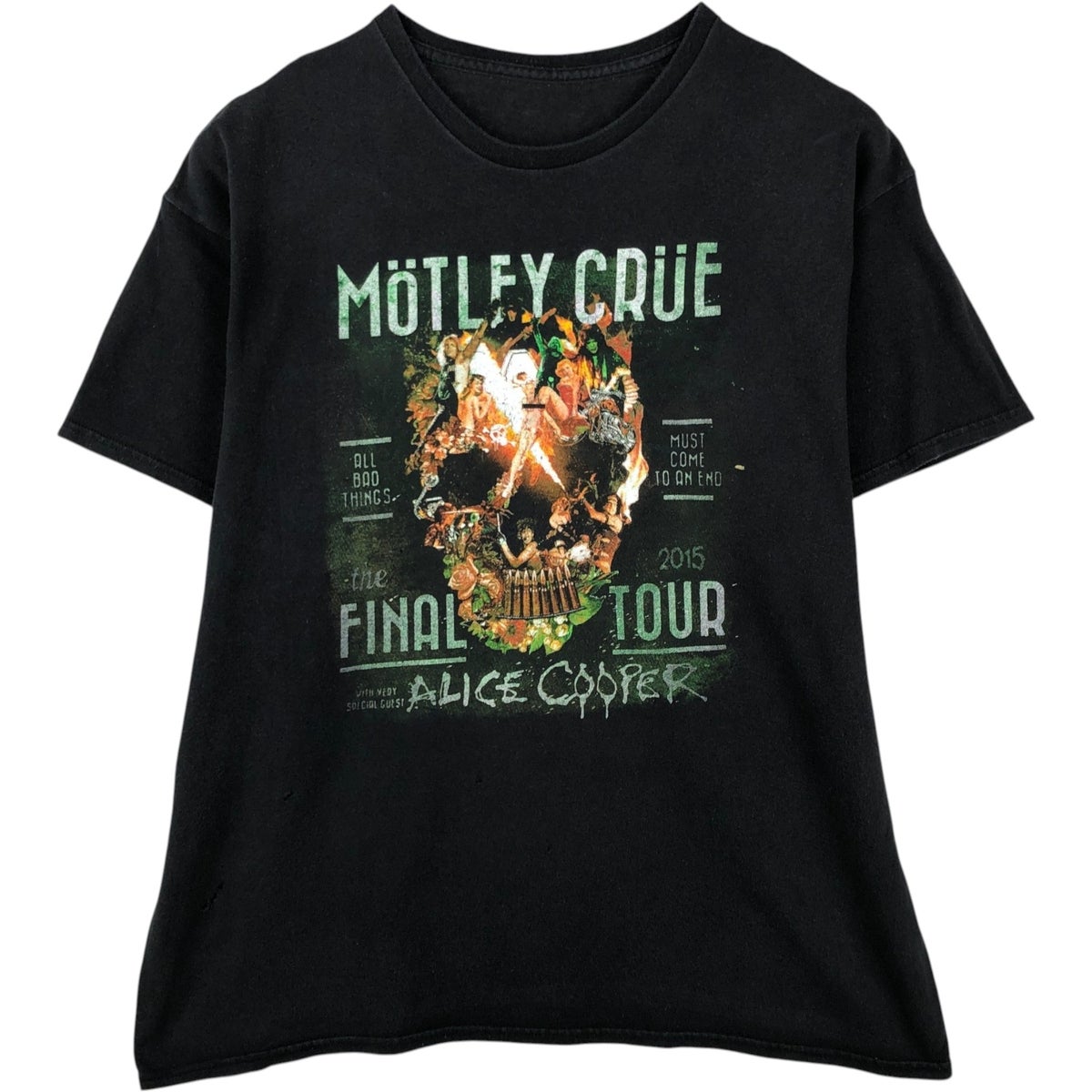 【レア】スレイヤー × メガデス 2010s ツアーTシャツ バンT 古着 Megadeth バンドTシャツ – 古着屋Top of the Hillのネット通販サイト