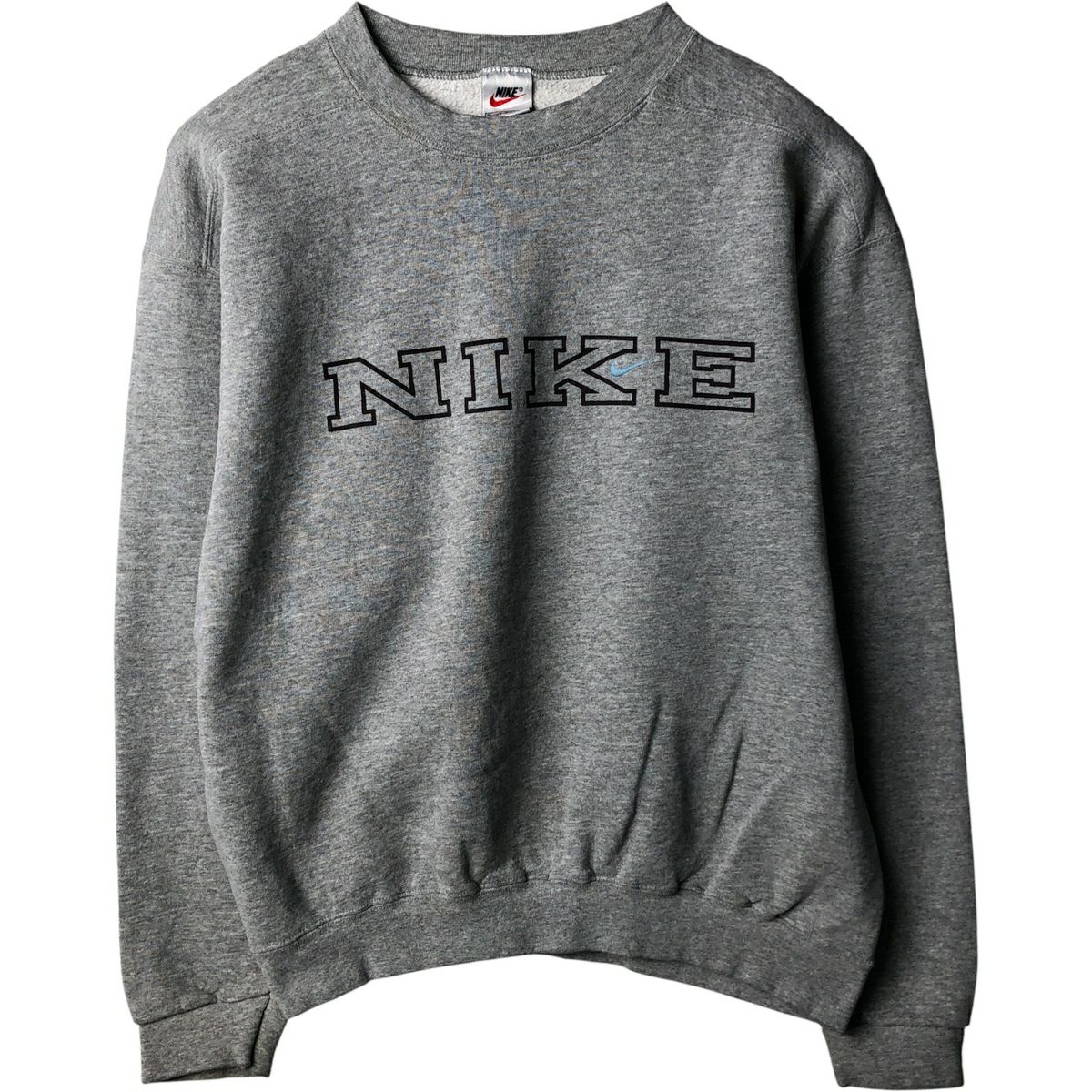 古着 90年代 ナイキ NIKE ロゴスウェットシャツ トレーナー USA製