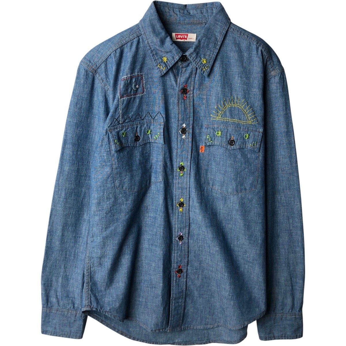古着 リーバイス Levis チェック柄 長袖 フランネルチェックシャツ