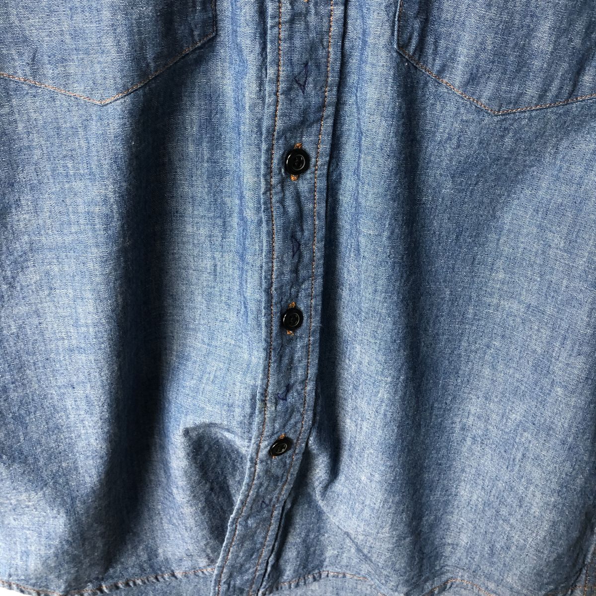 古着 70年代 リーバイス Levi's リメイク オレンジタブ 長袖 デニムウエスタンシャツ レディースS相当 ヴィンテージ/eaa637813 古着 70年代 リーバイス Levis リメイク オレンジタブ 長袖 デニム