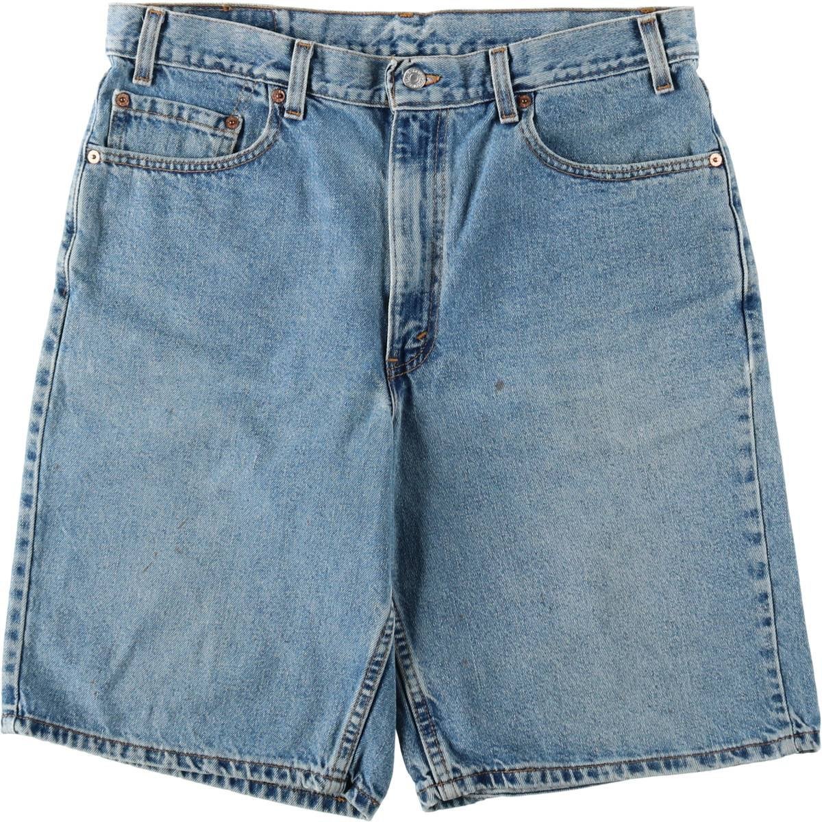 古着 90年代 リーバイス Levis 560 LOOSE FIT デニムショーツ ハーフ