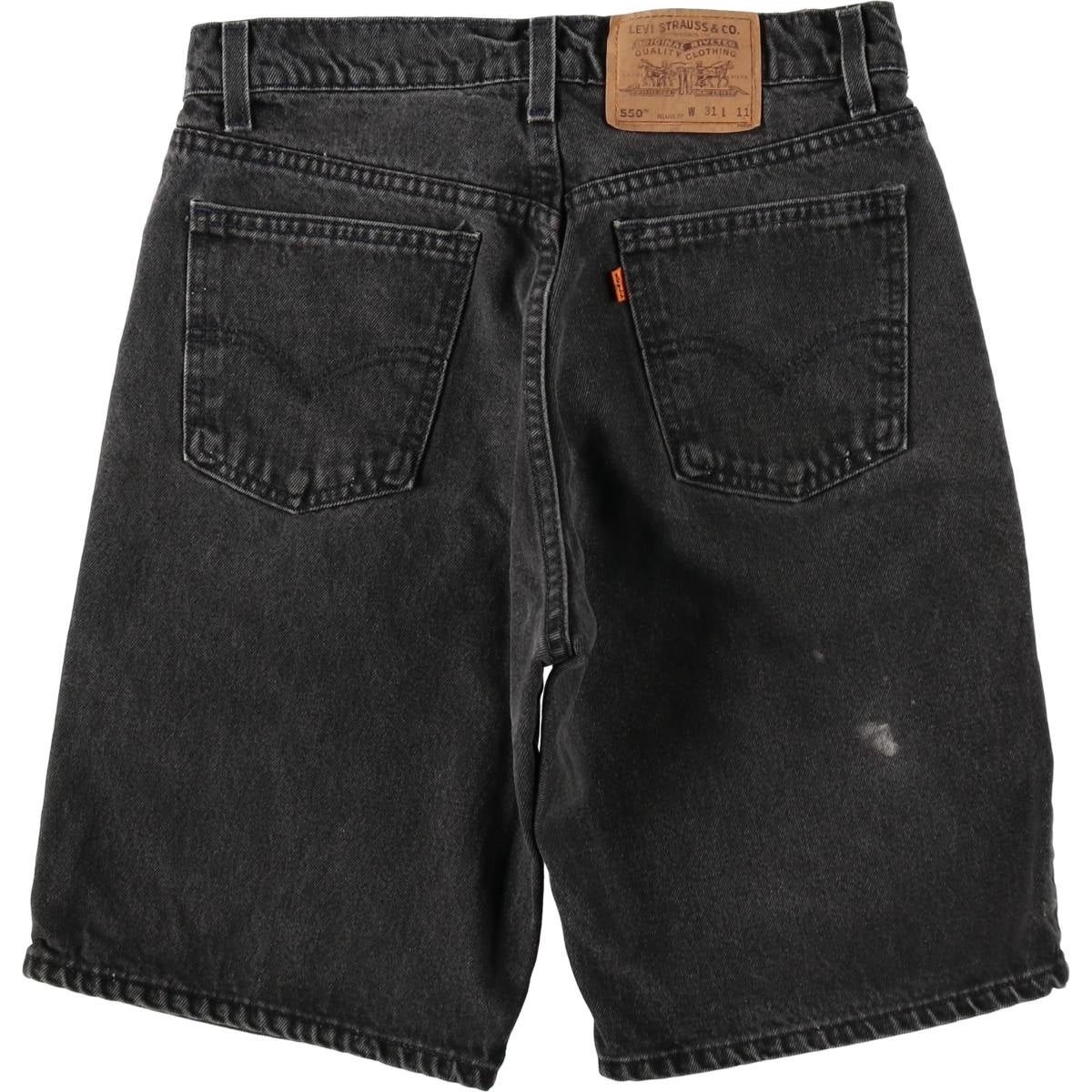 古着 90年代 リーバイス Levis 550 RELAXED FIT オレンジタブ ブラック
