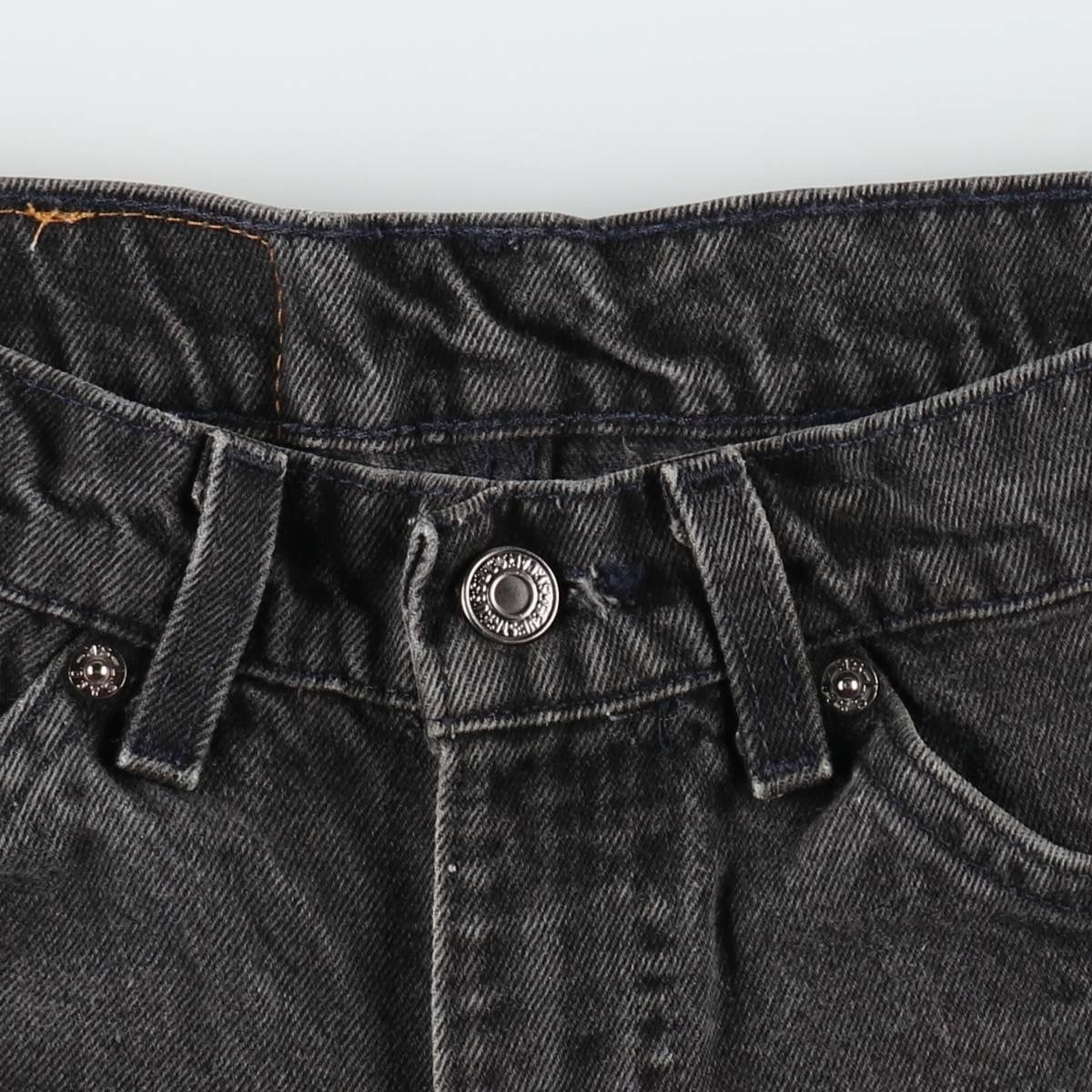 古着 90年代 リーバイス Levis 550 RELAXED FIT オレンジタブ ブラック