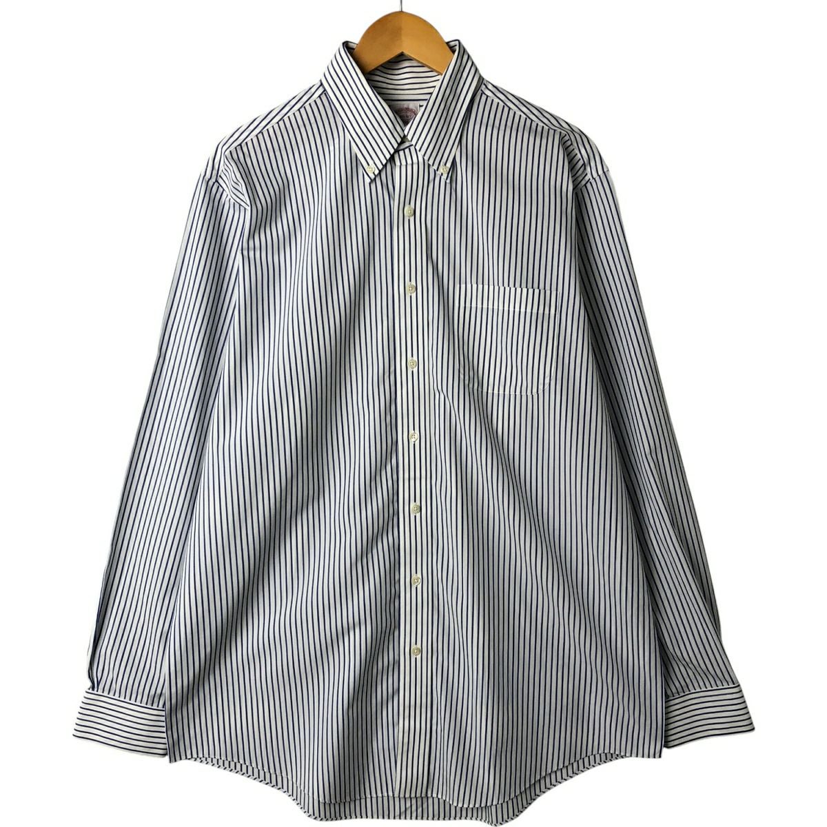 古着 ブルックスブラザーズ Brooks Brothers Est.1818 シアサッカー 長袖 ボタンダウンストライプシャツ メンズL相当 /eaa566030 2541462922.jpg?1768986373