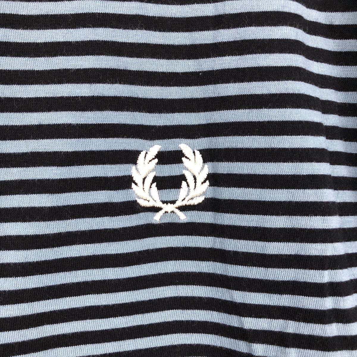 古着 フレッドペリー FRED PERRY 半袖 ボーダーTシャツ メンズXL相当