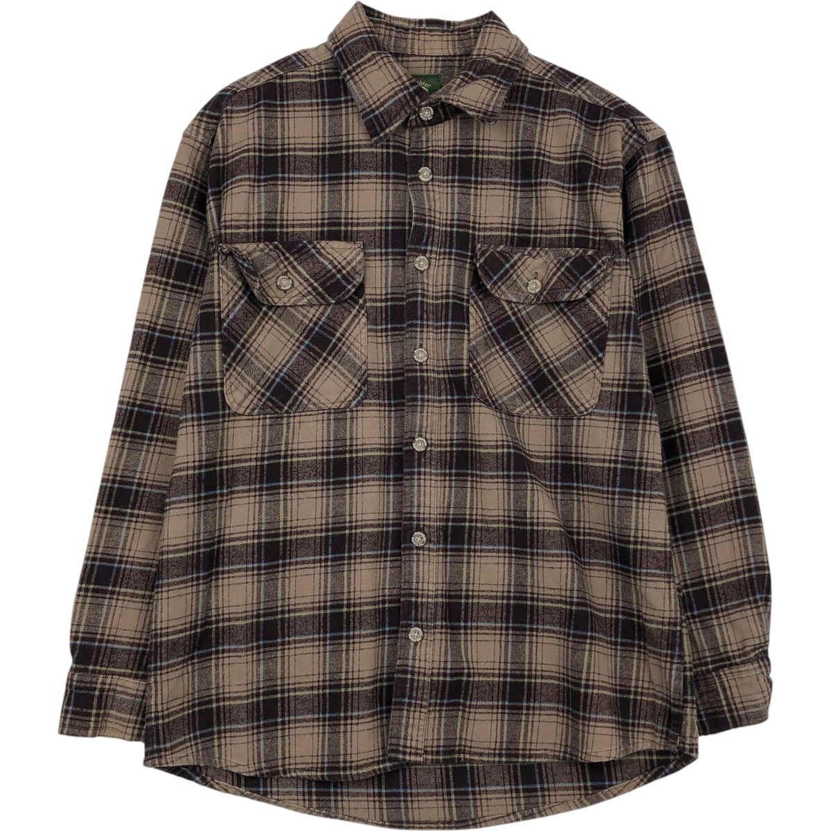 古着 Duluth Trading Co 長袖 フランネルチェックシャツ メンズL相当