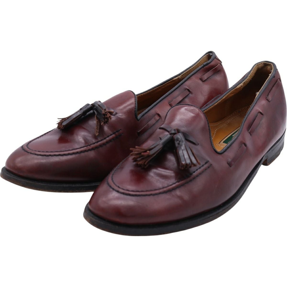 古着 コールハーン COLEHAAN Bragano ブラガノ 編み込み ローファー