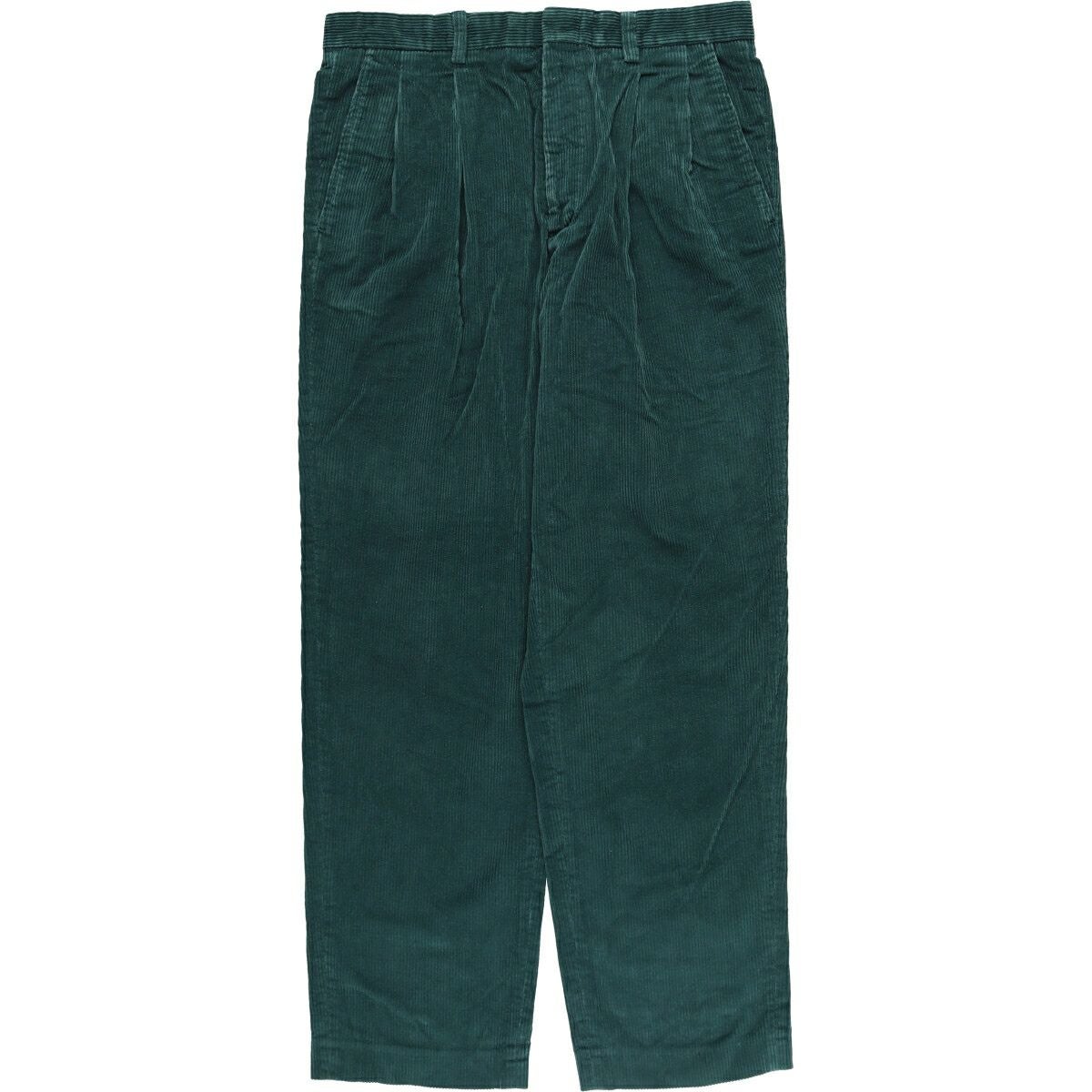 古着 80～90年代 エディーバウアー Eddie Bauer 黒タグ ツータック 太