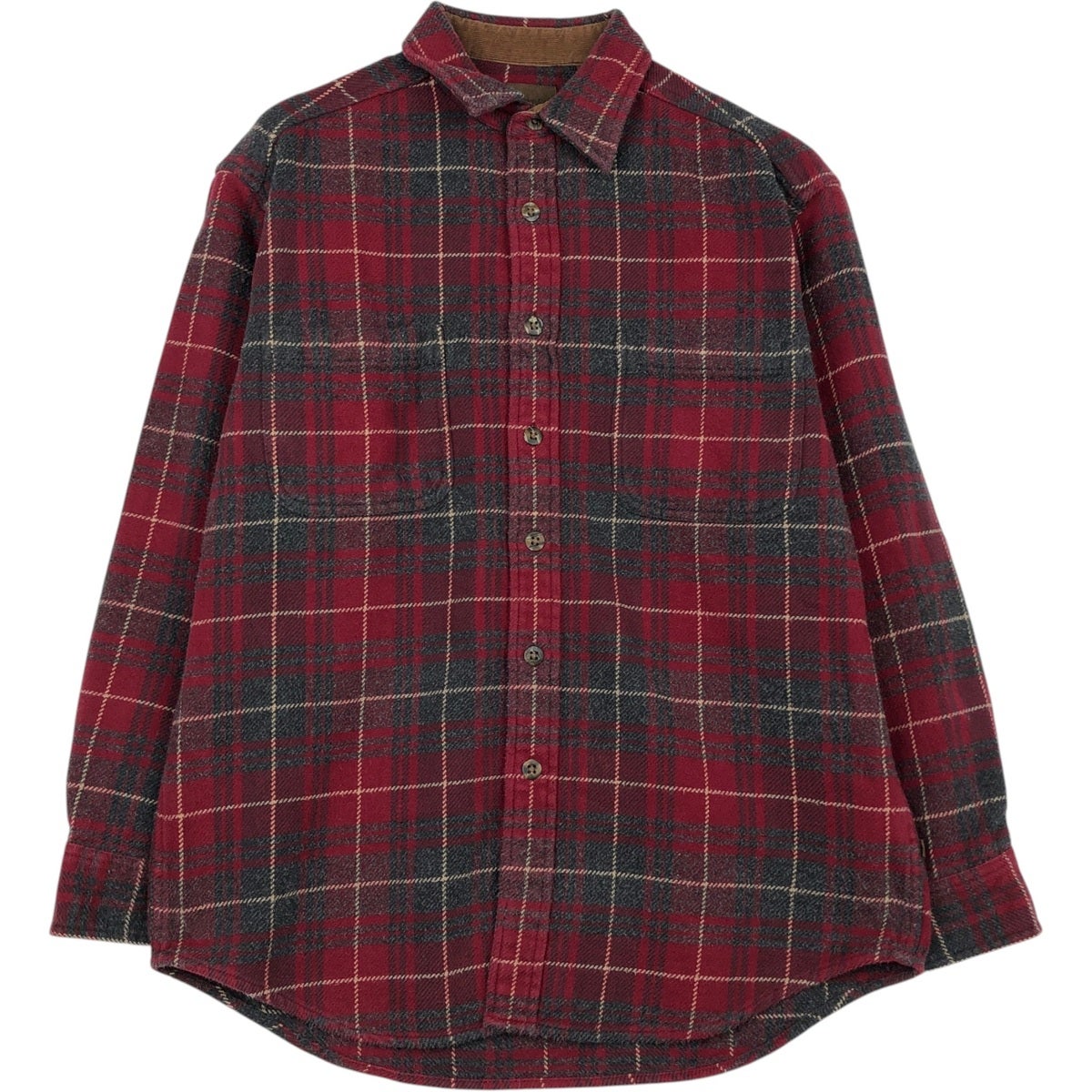 St. John’s Bay 長袖シャツ Lサイズ / 新品 古着 90～00年代 セントジョンズベイ ST.JOHNS BAY 長袖 フランネル