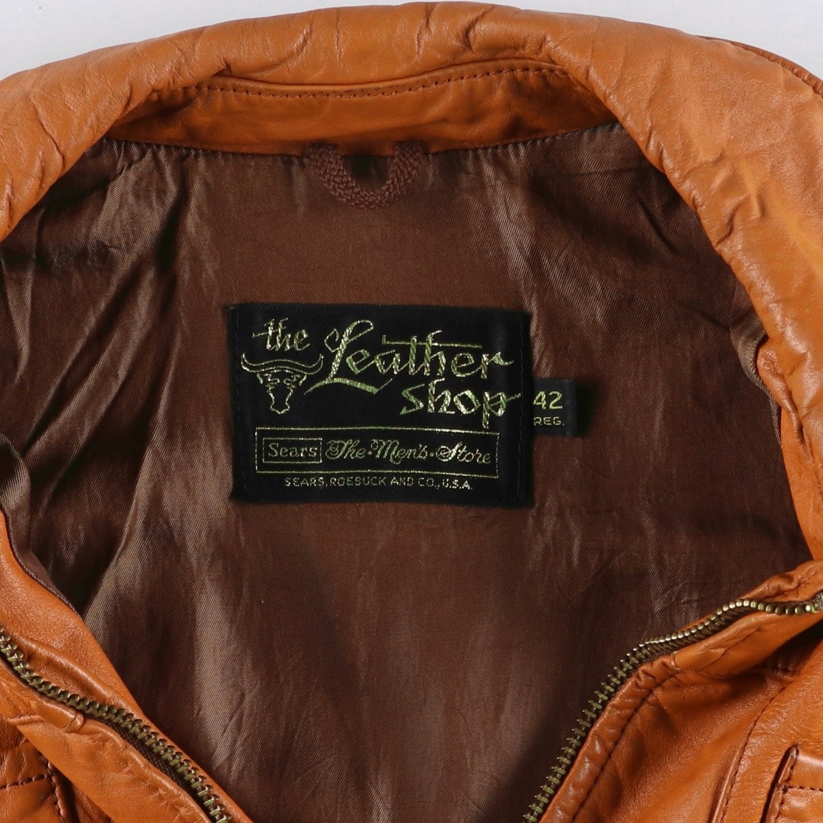 古着 70年代 シアーズ Sears THE LEARHER SHOP レザージャケット