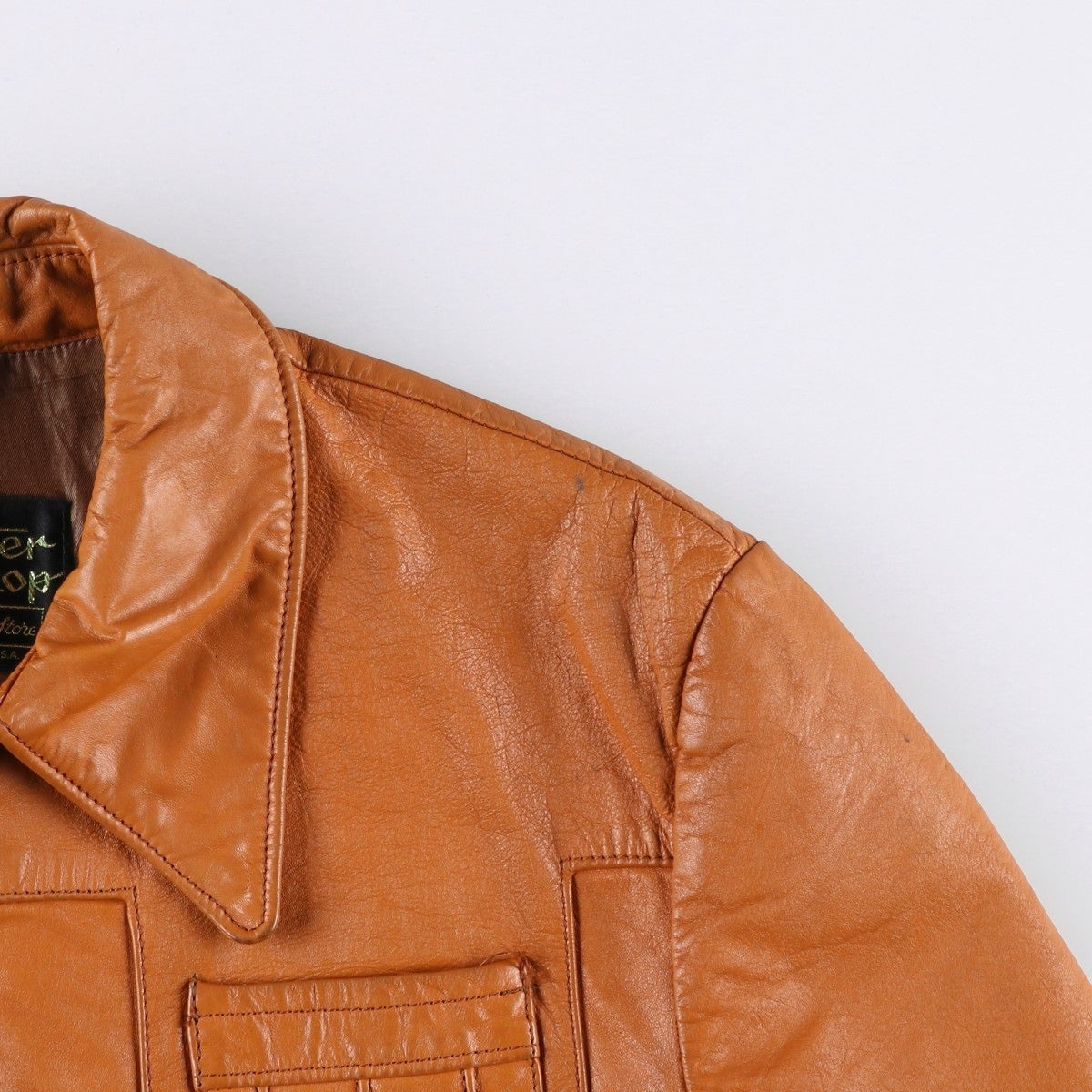 古着 70年代 シアーズ Sears THE LEARHER SHOP レザージャケット