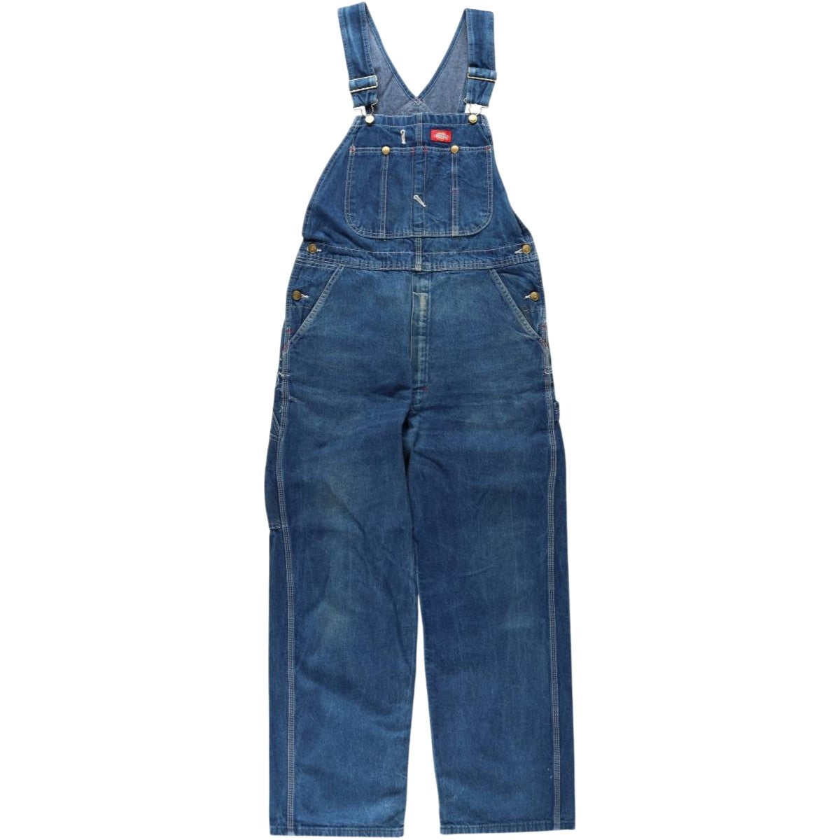 古着 ディッキーズ Dickies デニムオーバーオール USA製 メンズw36相当