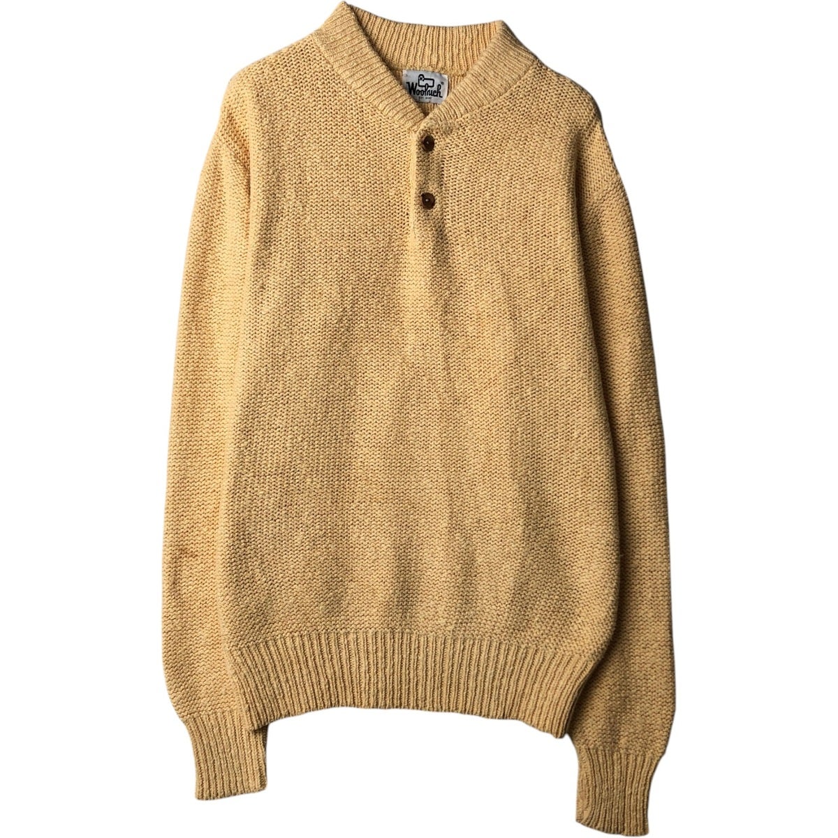 古着 00年代 ウールリッチ WOOLRICH ケーブル編み コットンニット