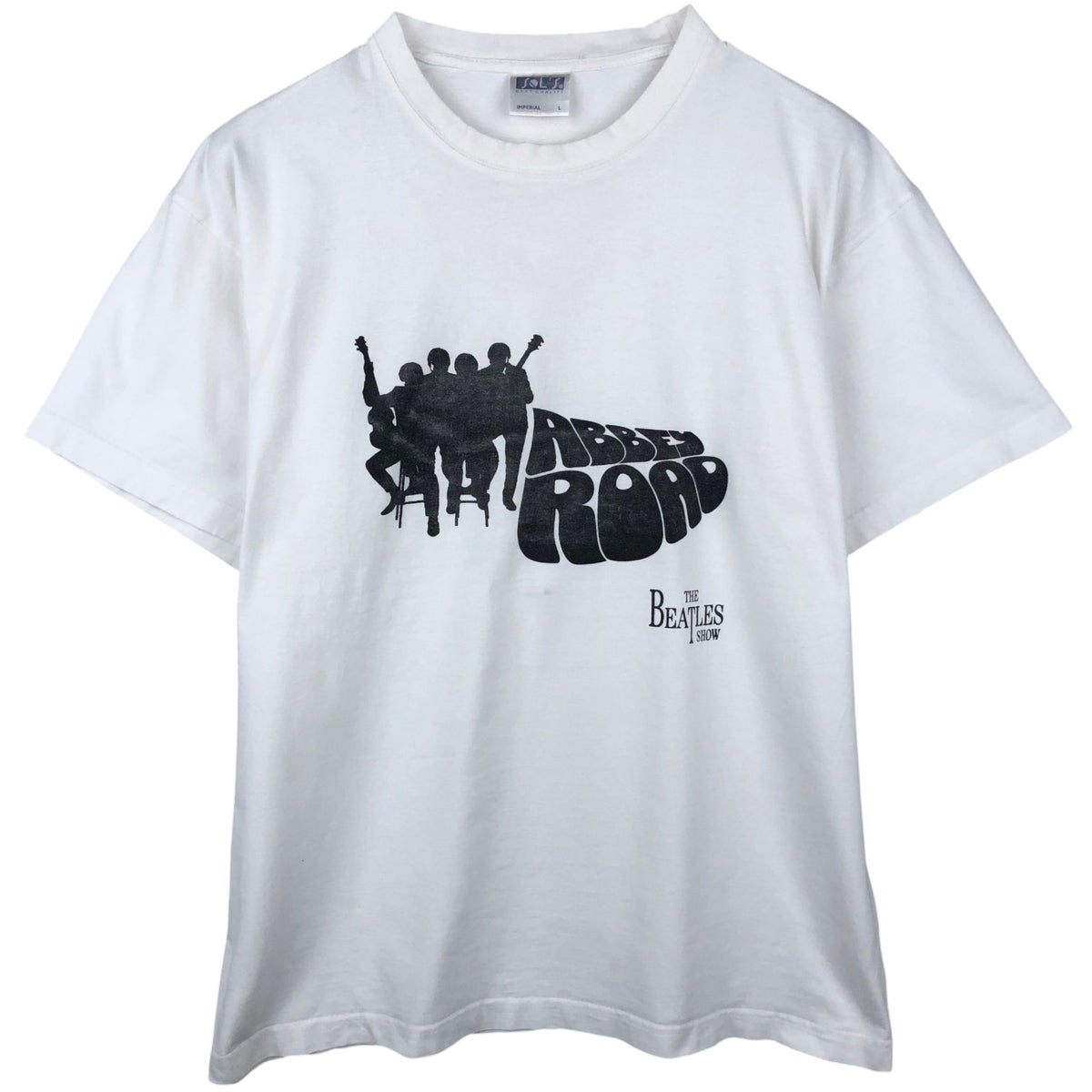 古着 THE BEATLES ビートルズ バンドTシャツ バンT メンズL相当