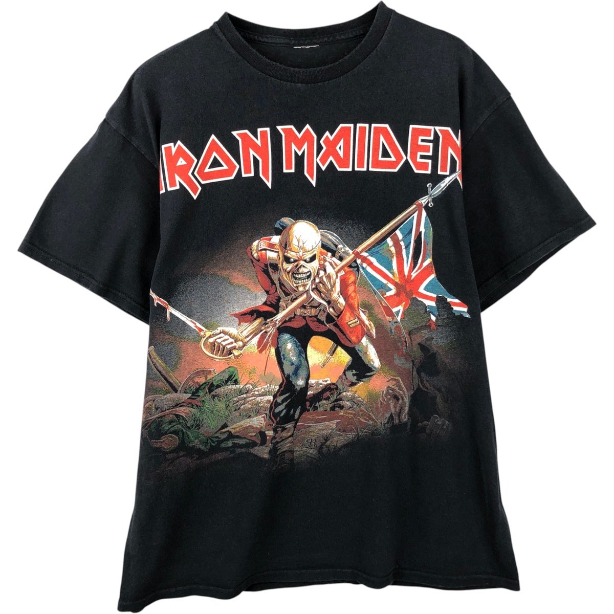 古着 グローバル global IRON MAIDEN アイアンメイデン バンドTシャツ