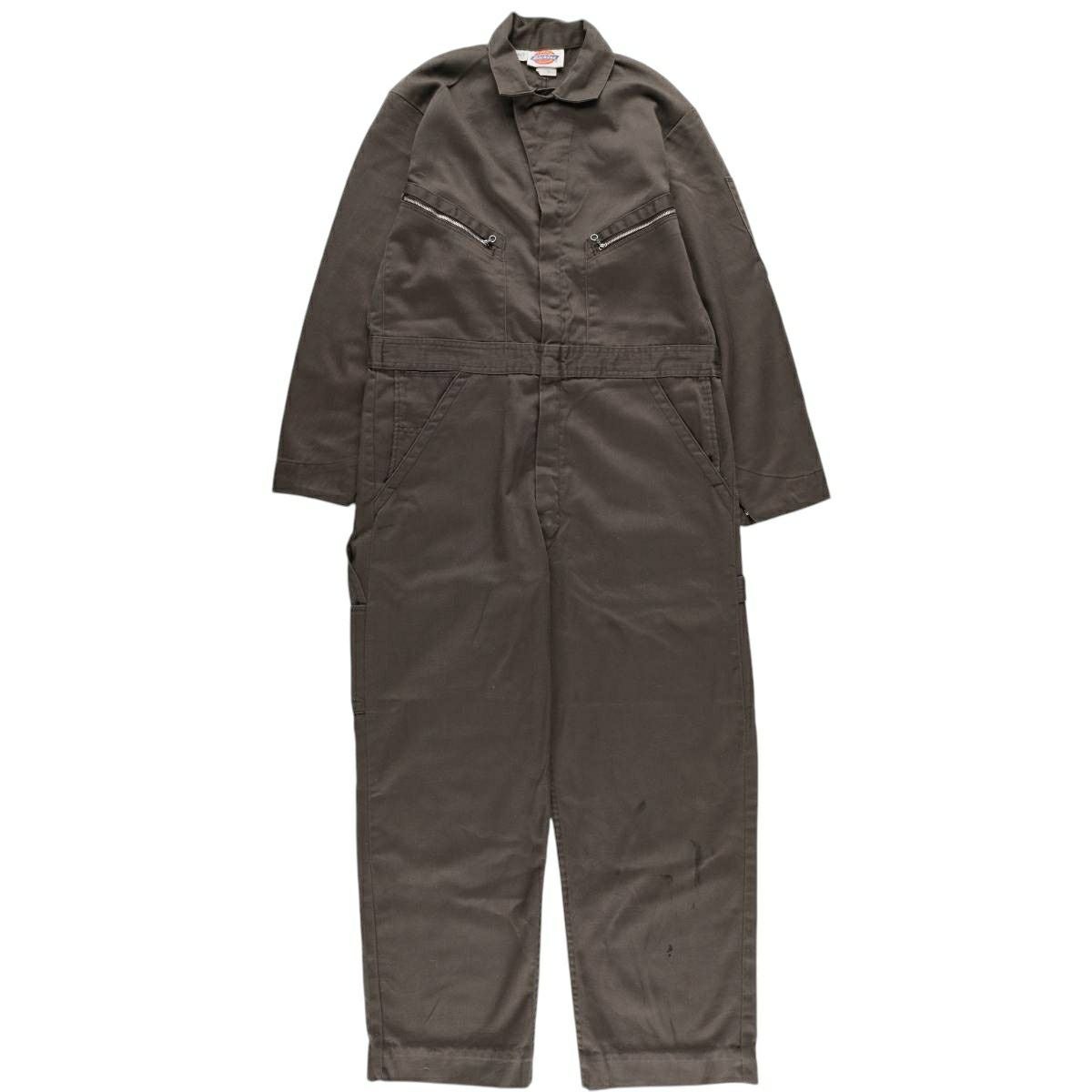 古着 70年代 ディッキーズ Dickies 長袖 オールインワン つなぎ USA製