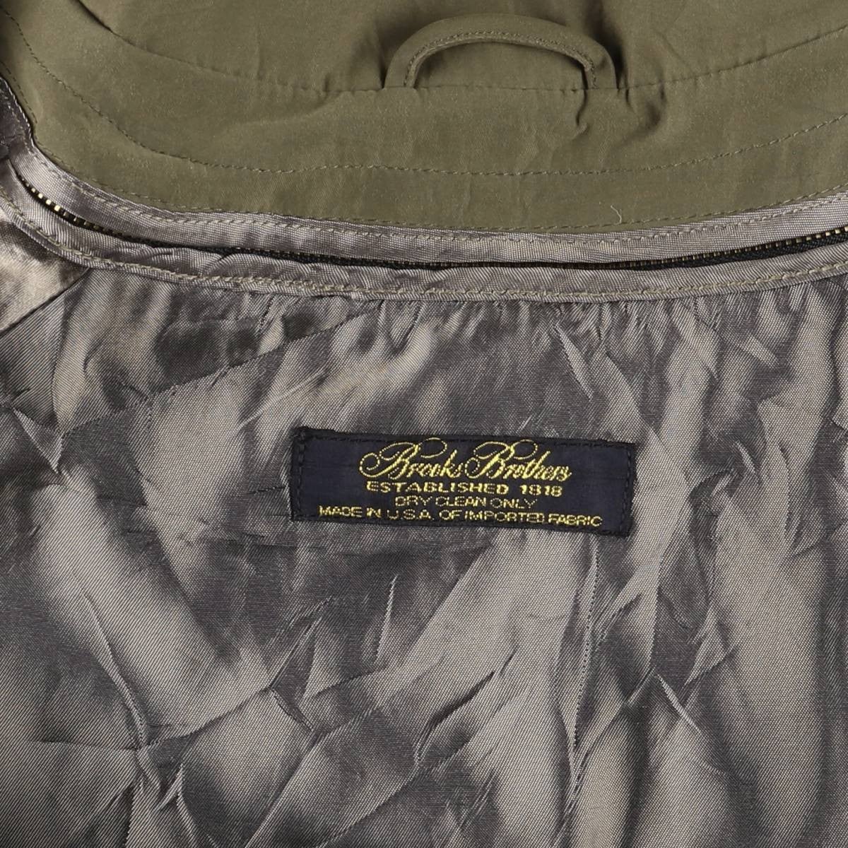 古着 ブルックスブラザーズ Brooks Brothers ステンカラーコート