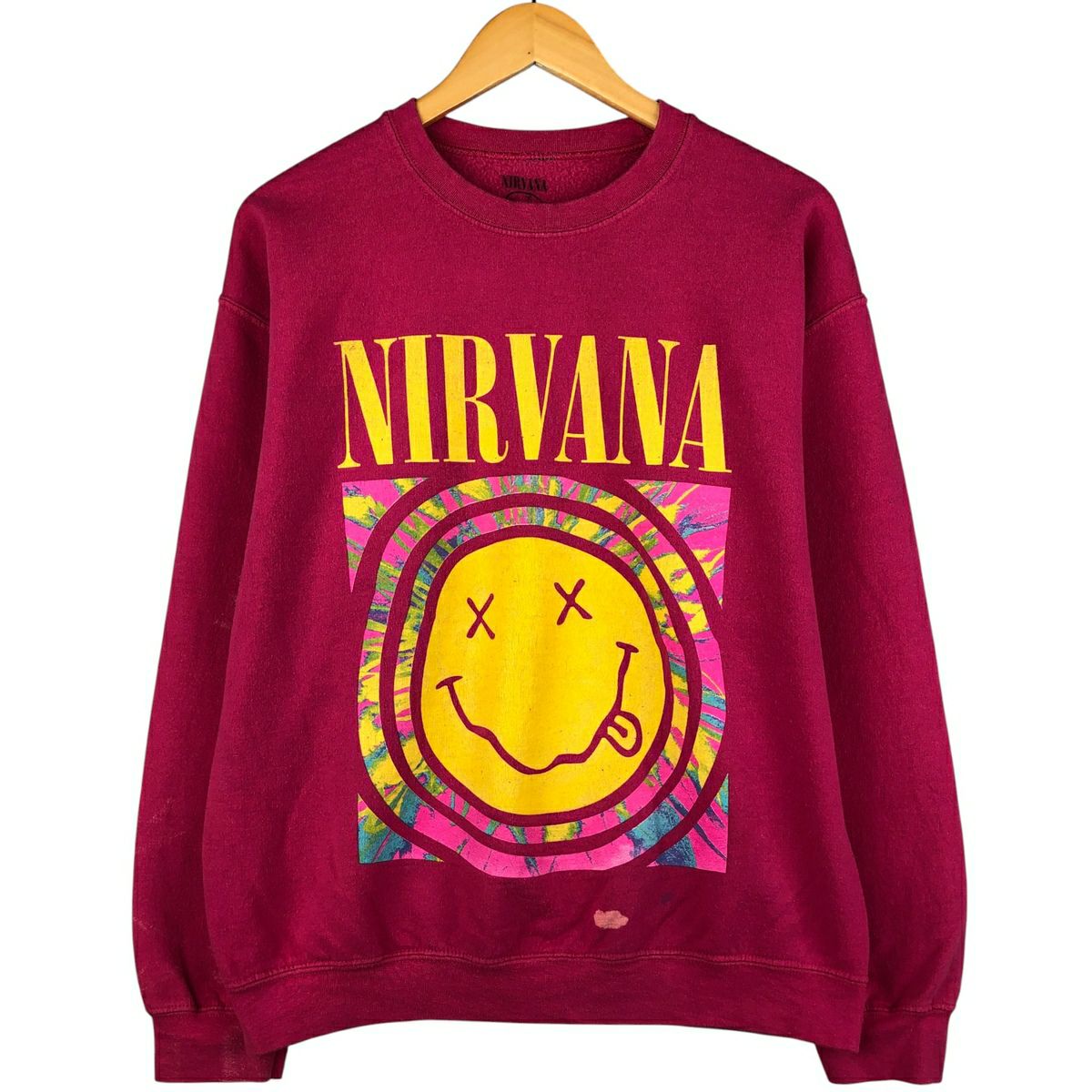 古着 NIRVANA ニルヴァーナ バンド スウェットシャツ トレーナー