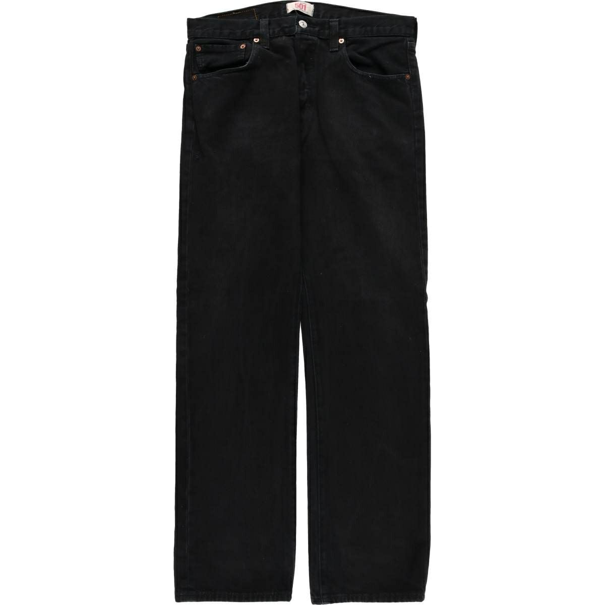 古着 リーバイス Levis 501 ブラックデニム ストレートデニムパンツ