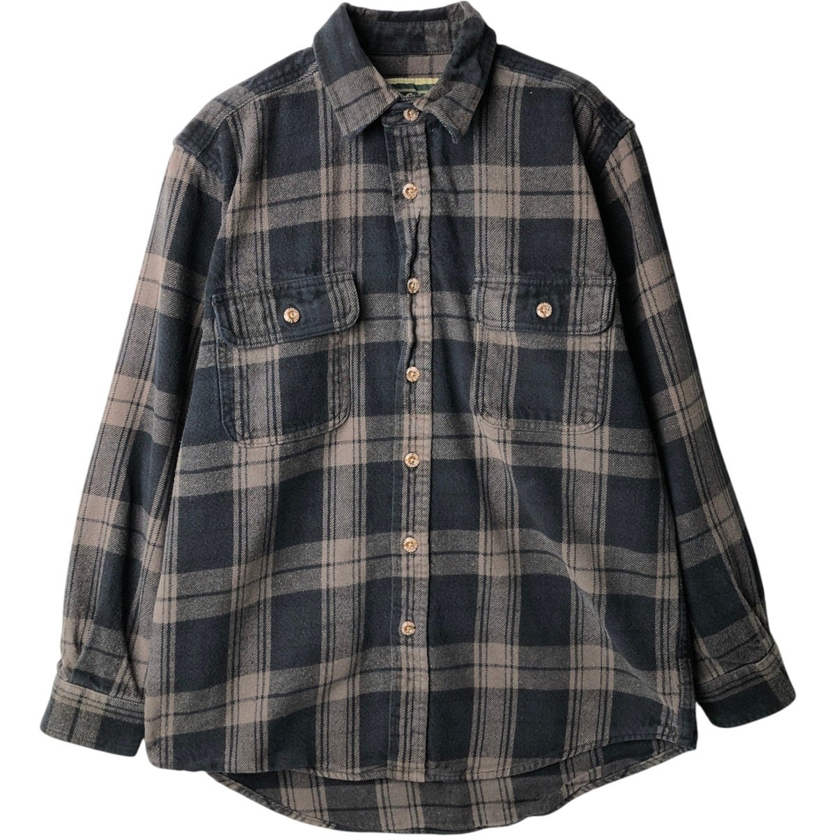古着 フィールドアンドストリーム FIELD and STREAM オンブレチェック