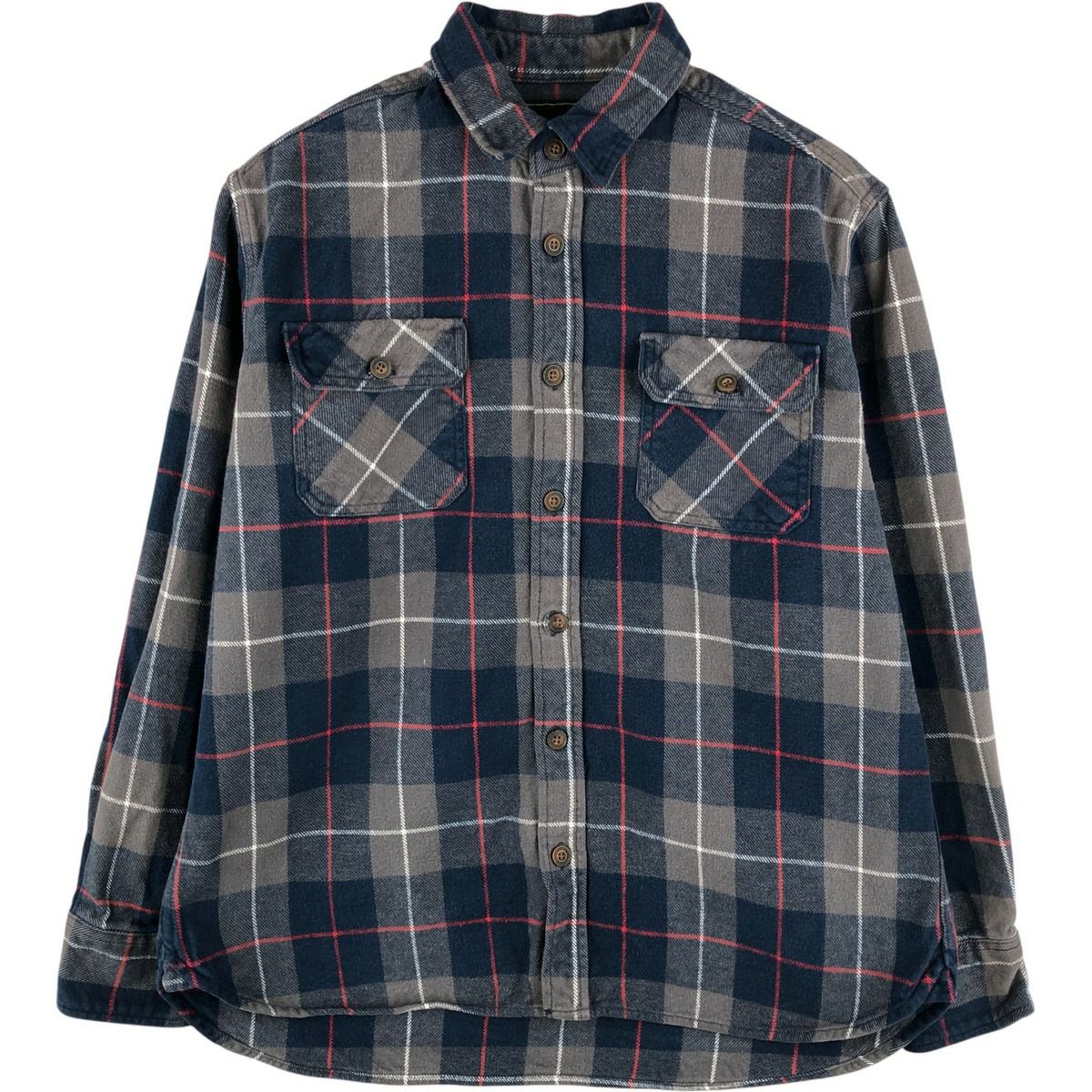 古着 ジェイクルー J.Crew バッファローチェック 長袖 フランネルチェックシャツ メンズS相当/eaa607051 古着 ジェイクルー J.Crew バッファローチェック 長袖 フランネル