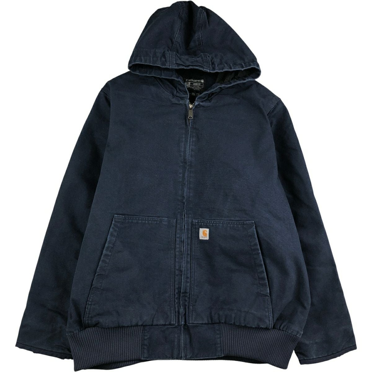 古着 カーハート Carhartt アクティブジャケット 中綿入り ダック