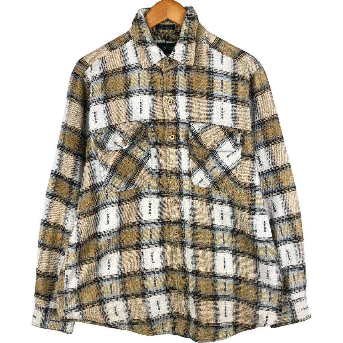 古着 ペンドルトン PENDLETON MASON オンブレチェック 長袖 フランネル