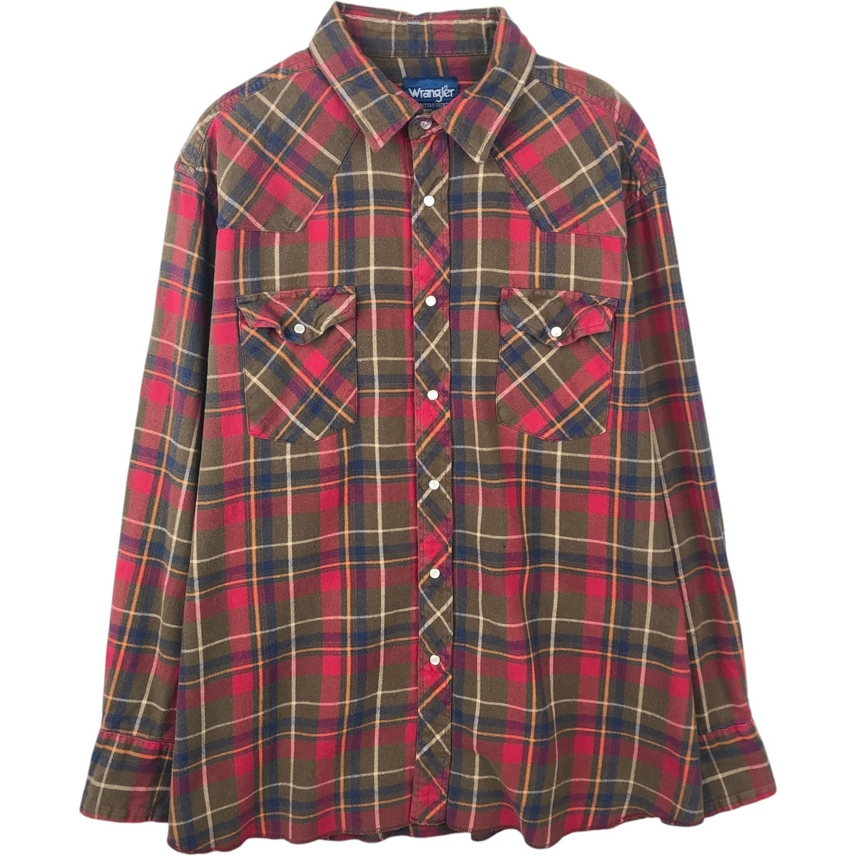 古着 90年代 ラングラー Wrangler WESTERN FASHION SNAP SHIRTS