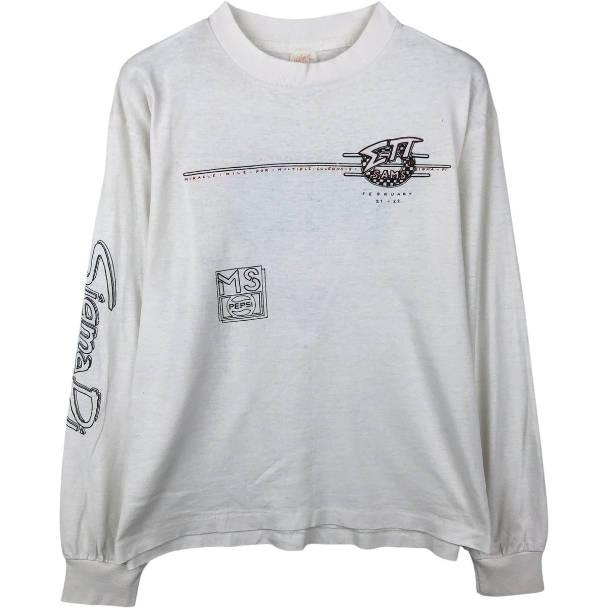 古着 90年代～ モッシモ MOSSIMO ロングTシャツ ロンT USA製 メンズS