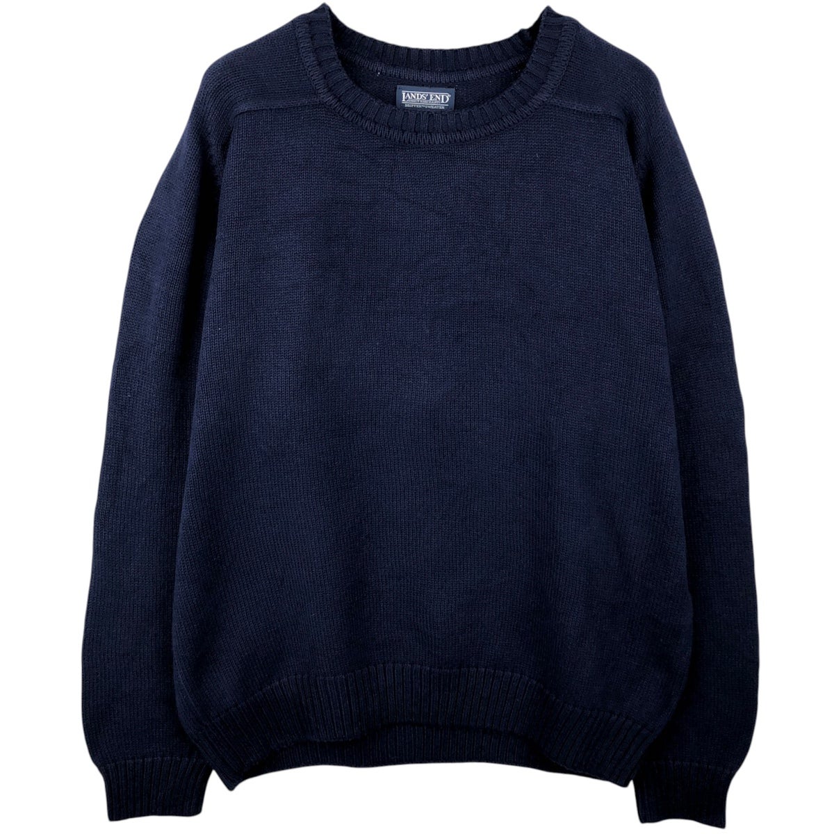 古着 90年代 ランズエンド LANDS' END コットンニットセーター USA製 古着 90年代 ランズエンド LANDS' END コットンニットセーター USA製