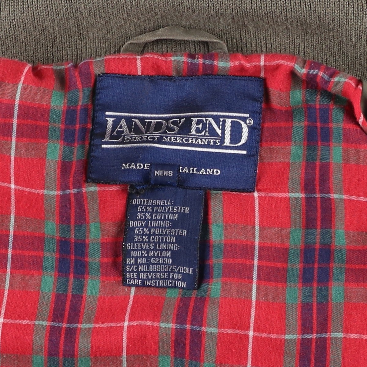 古着 80~90年代 ランズエンド LAND'S END ハリントンジャケット スイングトップ メンズM相当/eaa633513 古着 80～90年代 ランズエンド LANDS END ハリントンジャケット