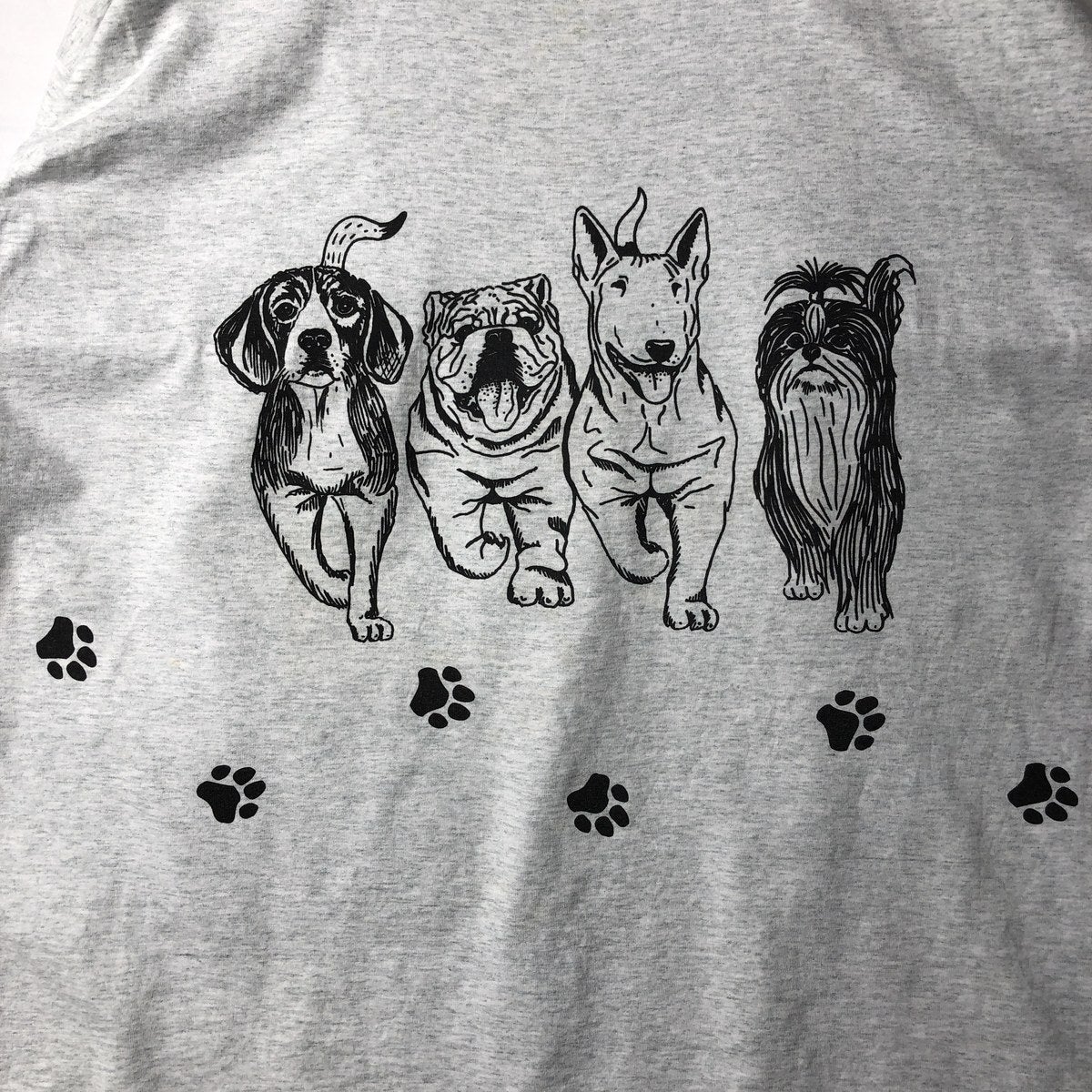 古着 90年代 フルーツオブザルーム FRUIT OF THE LOOM BEST 犬柄