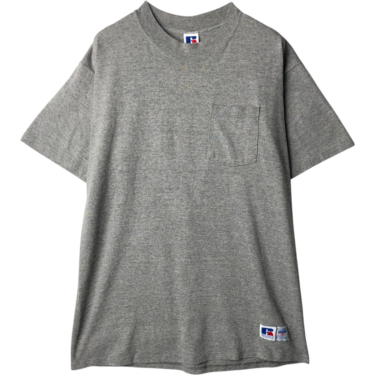 古着 90年代 ラッセル Russell HIGH COTTON 無地ポケットTシャツ USA製