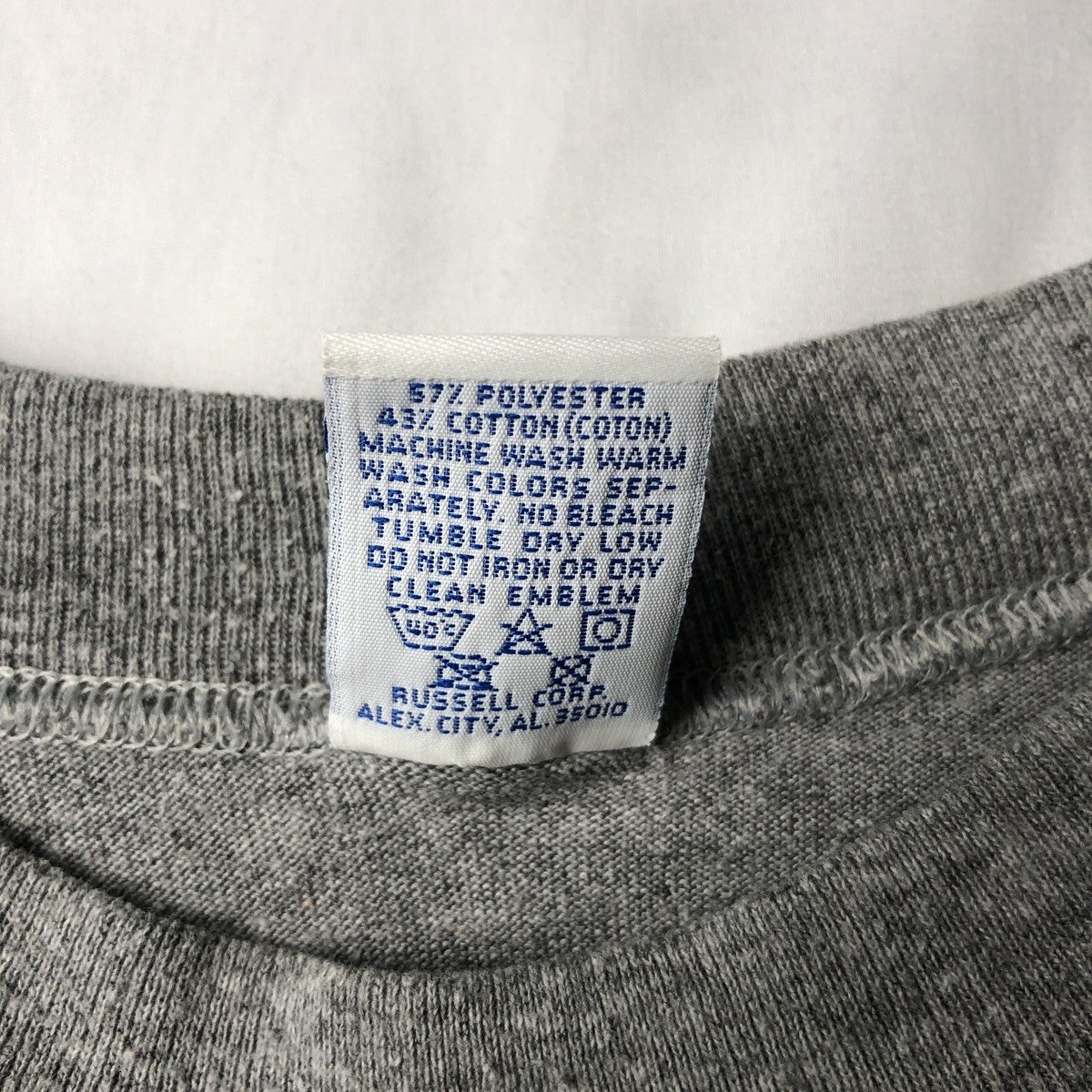 古着 90年代 ラッセル Russell HIGH COTTON 無地ポケットTシャツ USA製