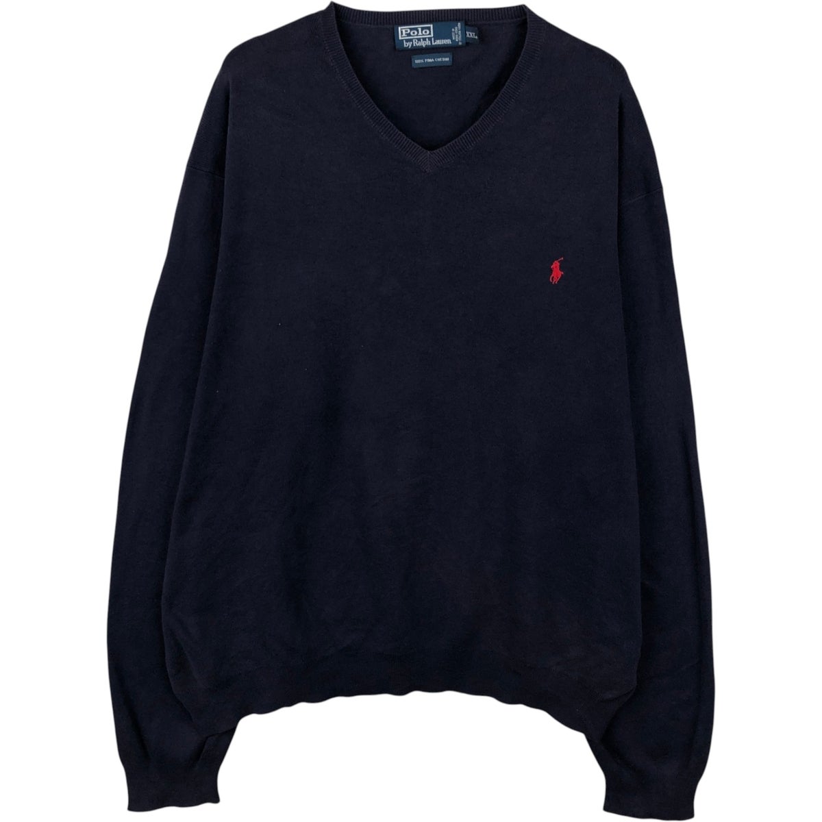 古着 ラルフローレン Ralph Lauren POLO by Ralph Lauren Vネック