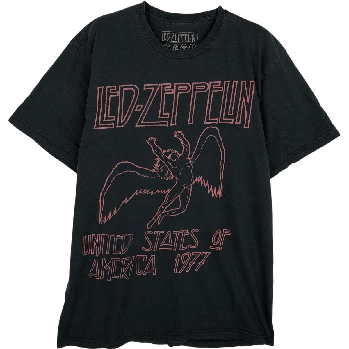 古着 BAY ISLAND LED ZEPPELIN レッドツェッペリン タイダイ柄 バンドT