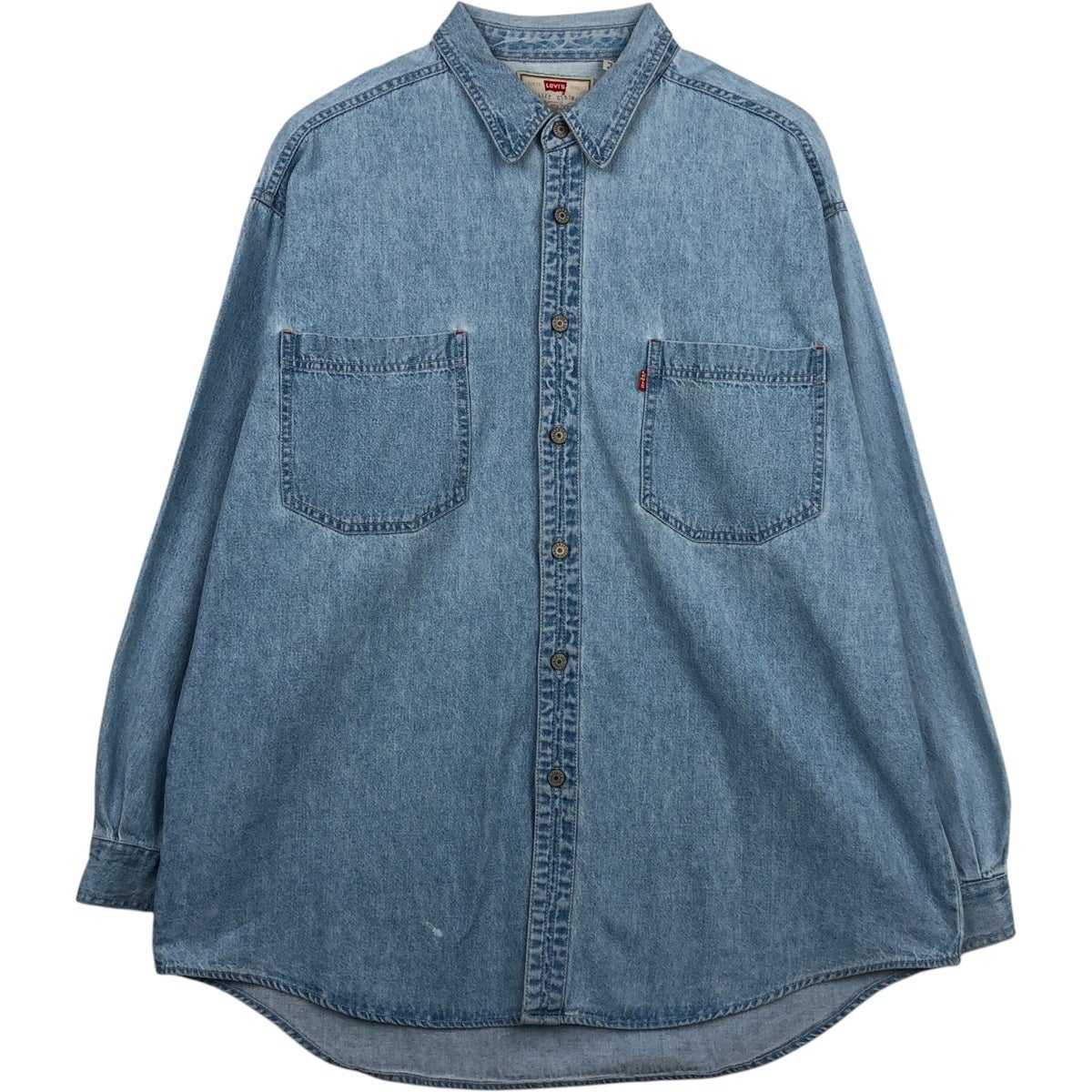 90s deadstock LEVIS パイル オープンカラーポロシャツ 新品 Levi's - 90s deadstock LEVIS パイル オープンカラーポロシャツ 新品