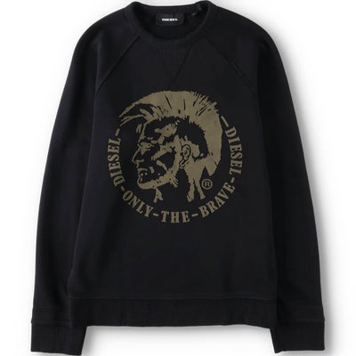 古着 ディーゼル DIESEL ロゴスウェットシャツ トレーナー メンズL相当 