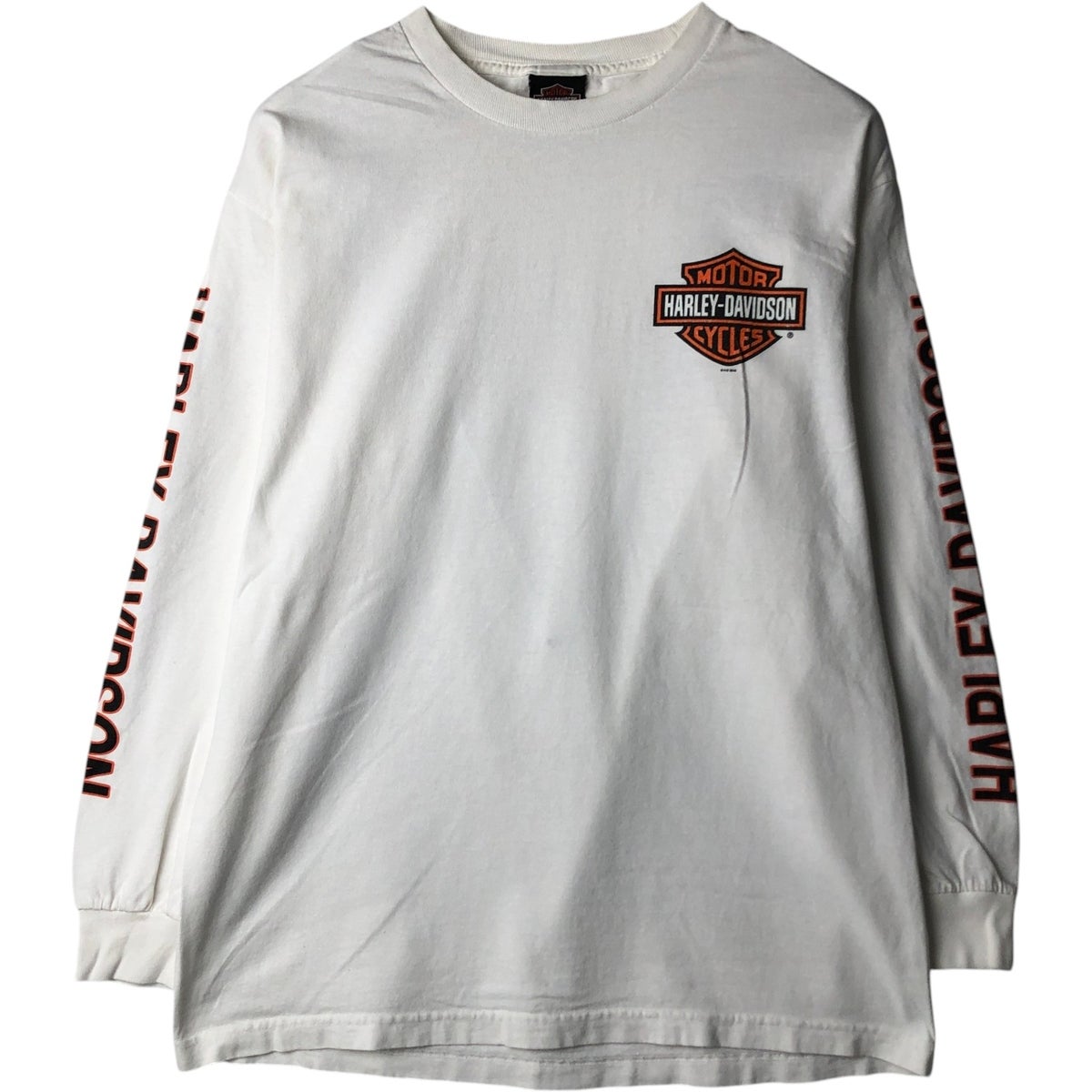 ハーレーダビッドソン ロンT　長袖　L 古着 ハーレーダビッドソン Harley-Davidson ロングTシャツ ロンT