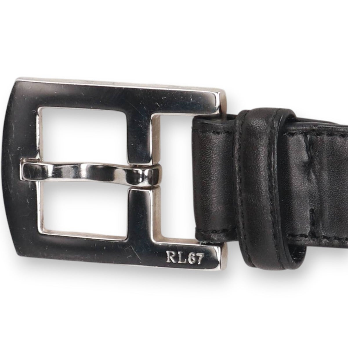 古着 ラルフローレン Ralph Lauren RL-67 レザーベルト イタリア製