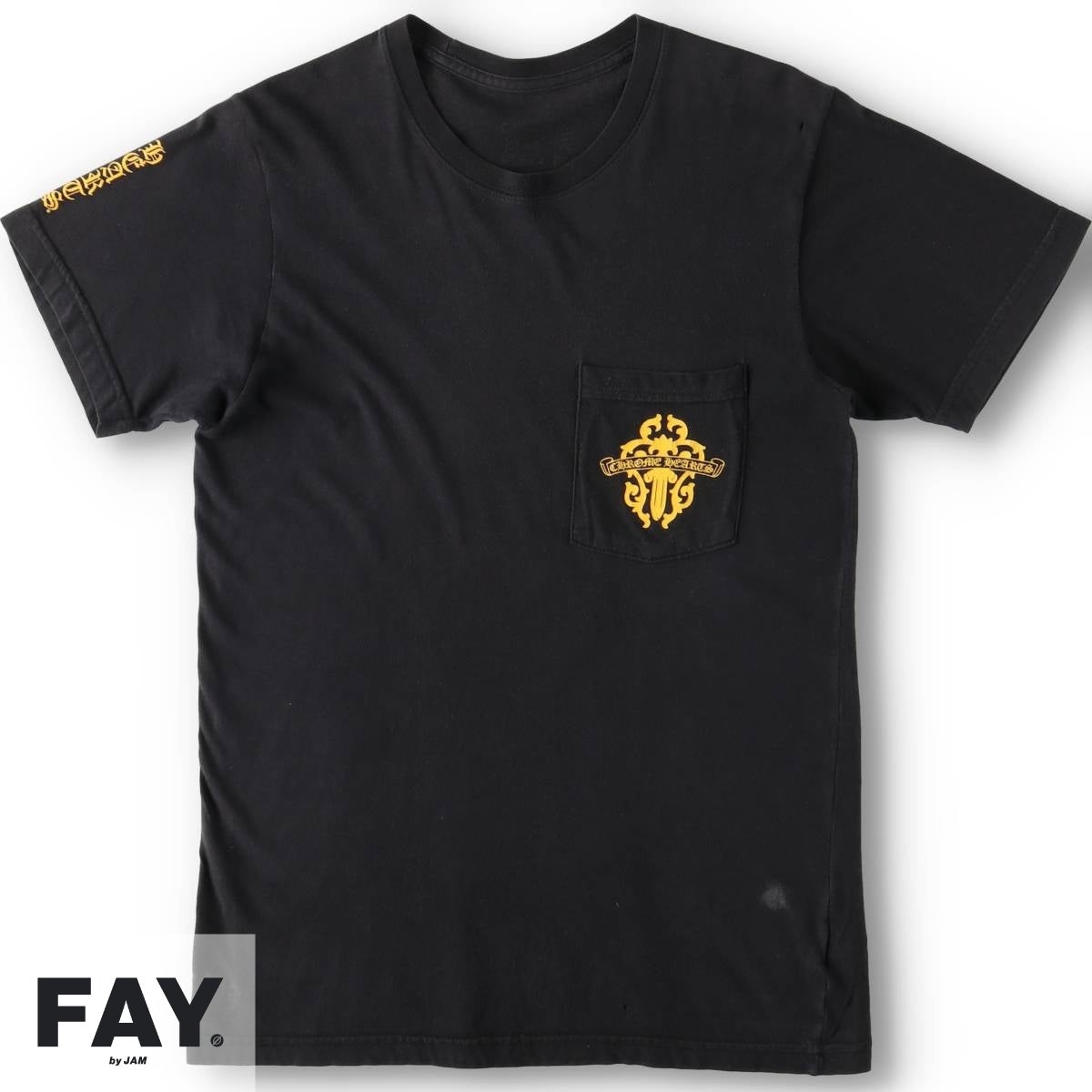 古着 クロムハーツ Chrome Hearts プリント ロングTシャツ ロンT USA製