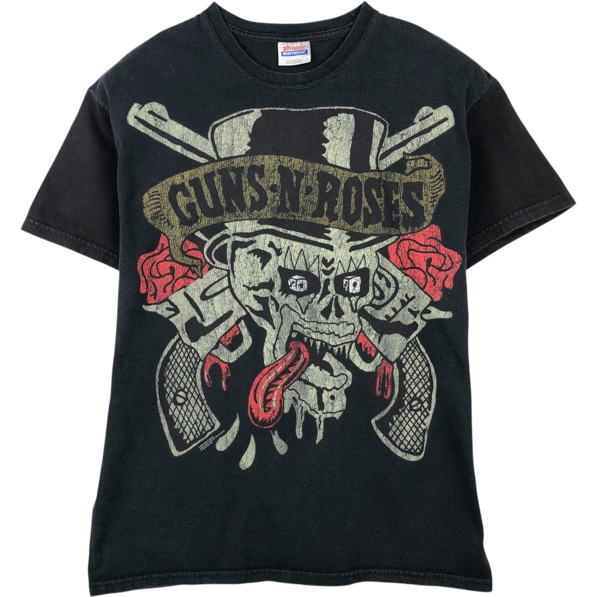 古着 ヘインズ Hanes HEAVYWEIGHT GUNS N ROSES ガンズアンドローゼズ