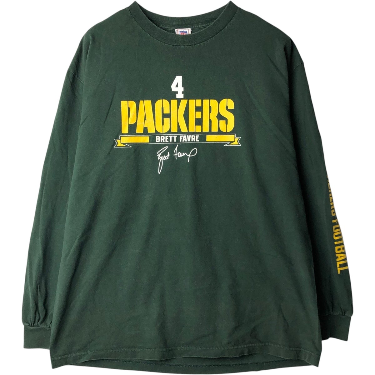 古着 90年代 LOGO ATHLETIC NFL GREEN BAY PACKERS グリーンベイ