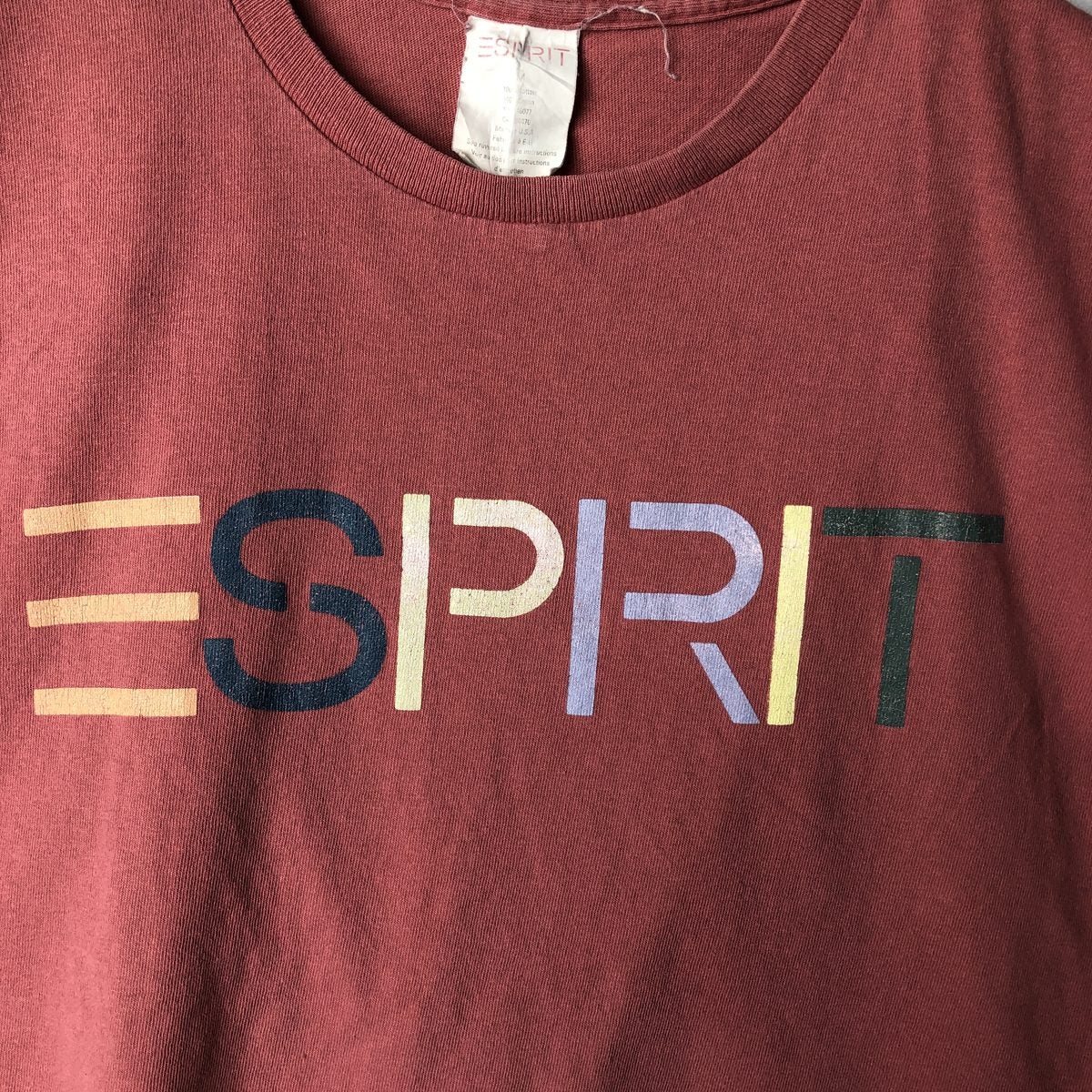 古着 90年代 エスプリ Esprit 半袖 プリントTシャツ USA製 メンズM相当