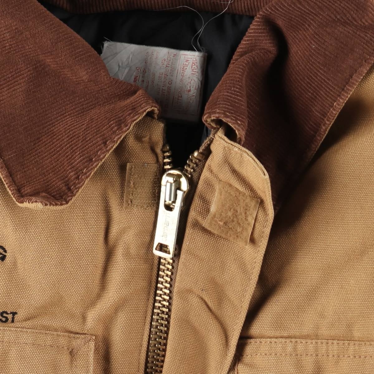 古着 90年代 カーハート Carhartt トラディショナルコート 中綿入り