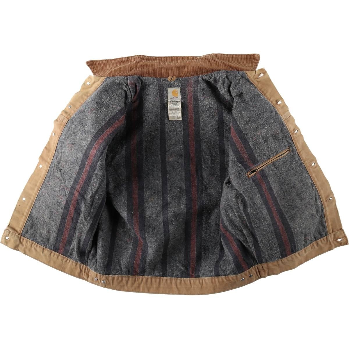 古着 00年代 カーハート Carhartt 中綿入り トラッカージャケット