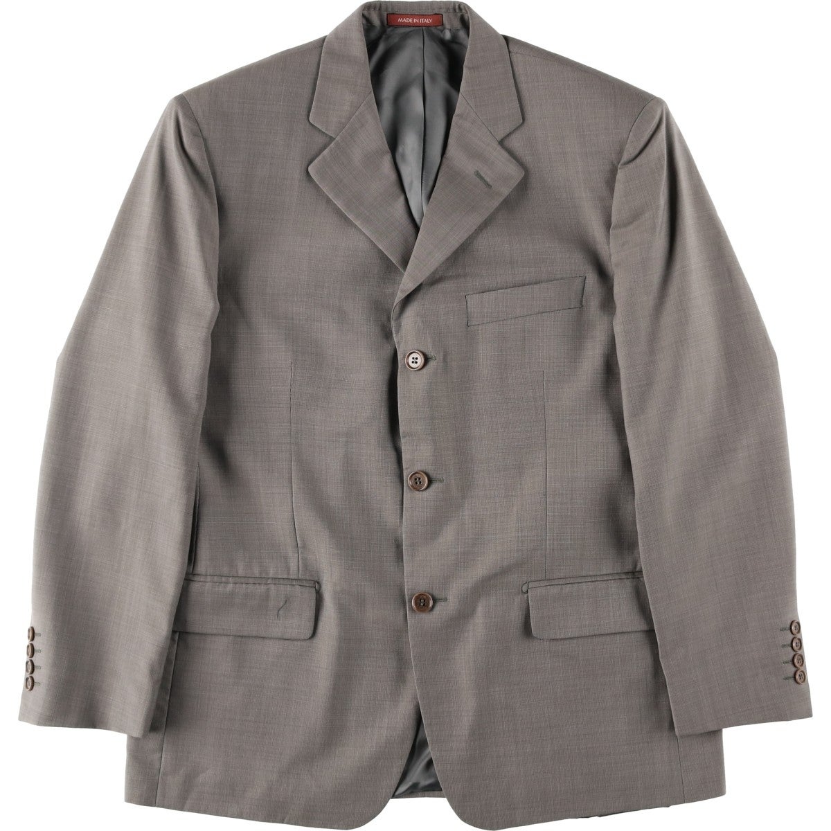 古着 エルメネジルドゼニア Ermenegildo Zegna ウールテーラード